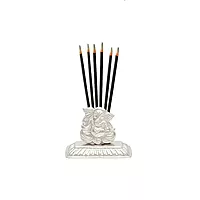 God Ornament Silver Vinayagar Idol