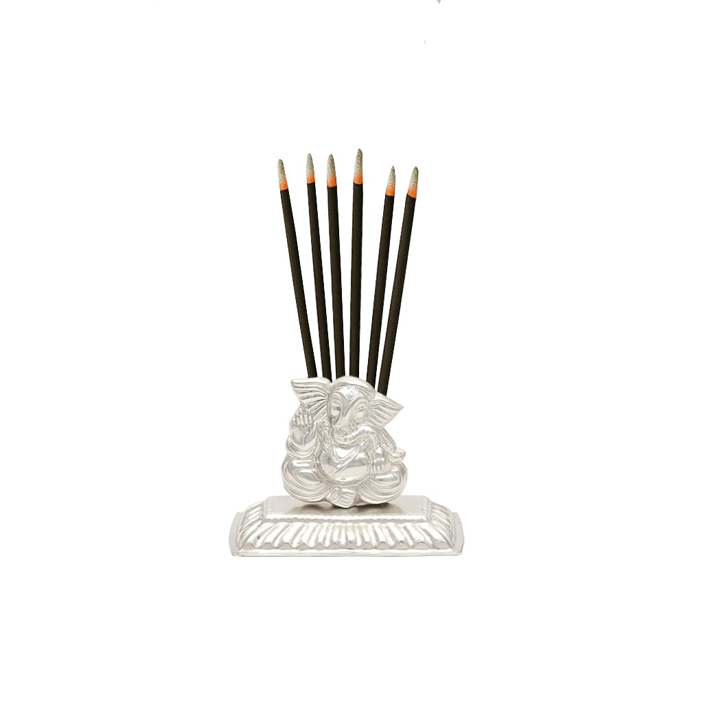 God Ornament Silver Vinayagar Idol