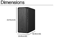 HP OmniDesk Desktop, M02-0005IN