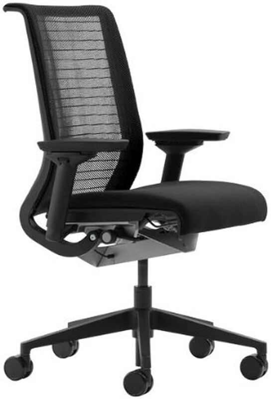 Seating Steelcase Think Blue Jay 3D Knit W/o Head Rest