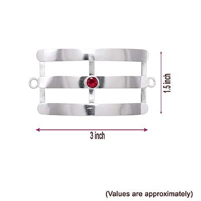 Sterling Silver Tripundra/Vibuthi Pattai