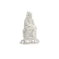 Silver Lord Sai Baba Idol