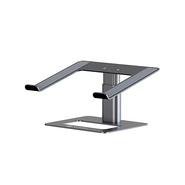Portronics My Buddy K5 Laptop Stand – Metal Build | Extendable Design | Grey | 1 Year Warranty