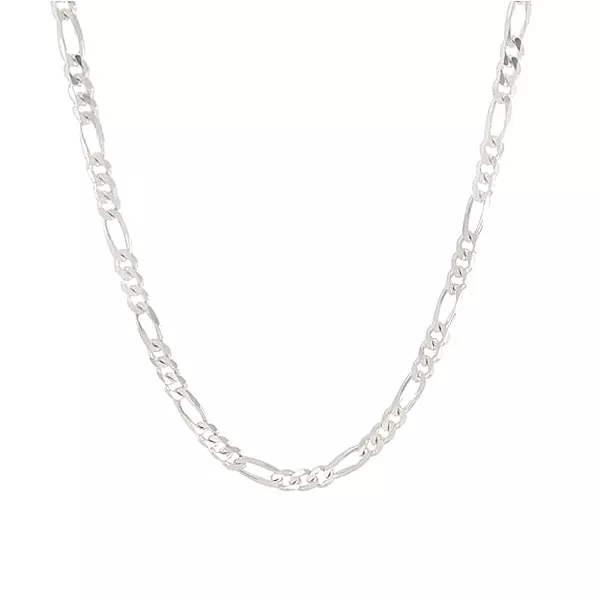 Sterling Silver Men's Figaro Chain