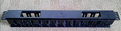 Cent Cable Manager 19" 1U, ABS Cent Cable Manager 19" 1U, ABS
