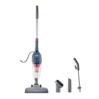 KENT Storm Vacuum Cleaner 600W Cyclone5 Technology and HEPA Filter Bagless Design Ideal for Floors, Curtains, Carpets, Sofa Grey