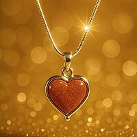 Silver Chain with Rajavarthi Stone Pendant