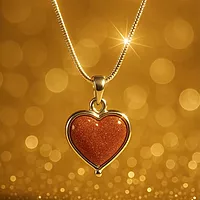 Silver Chain with Rajavarthi Stone Pendant