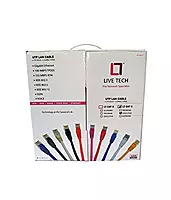 Live Tech 100M Cat 6 Network Cable – High-Speed LAN Connectivity for Home & Office