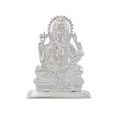 Sterling Silver Ganesh Idol Sterling Silver Ganesh Idol