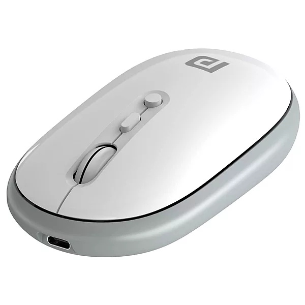 Portronics Toad II Grey – A versatile dual mode wireless mouse that connects via Bluetooth or USB receiver. Ergonomic design, smooth tracking, and long battery life make it perfect for work or play.