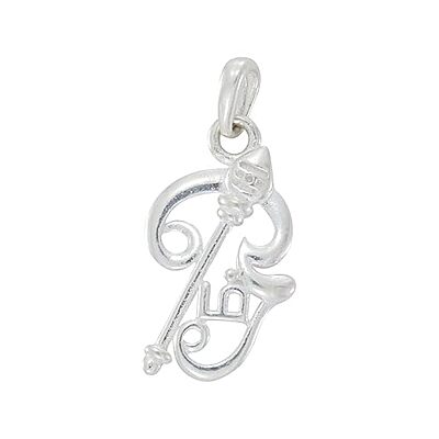 Silver Vel Pendant | 925 silver Lord Murugan OM Pendant