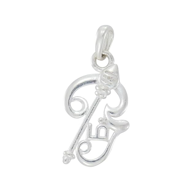 Sterling Silver Chain With God Kartikeya Subrahmanya Pendant