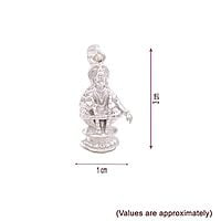 Silver Iyyappan Pendent/Dollar for Men and Women