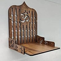 Prime Wooden Pooja Mandir for Home & Office SB1005