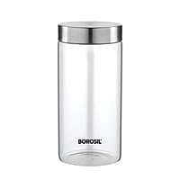 BOROSIL SQUARE DISHWITH GREEN LID-2.2L