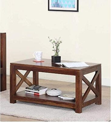 Woodenlia Cross Handmade Amazing Look & Standard Size Home Decor Coffee Table Woodenlia Cross Handmade Amazing Look & Standard Size Home Decor Coffee Table