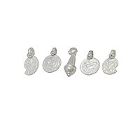 Silver Thambi thozhan Set (Hip Chain Pendants) for baby