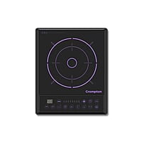 Crompton Instaserve 1900 W Induction Cooktop with Tactile Push Buttons