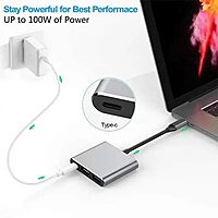 HAMMOK ZEST Type-C 3-in-1 HDMI USB PD Adapter! Connect your devices seamlessly with HDMI output, USB PD charging, and USB data transfer. Compact, portable, and perfect for on-the-go!