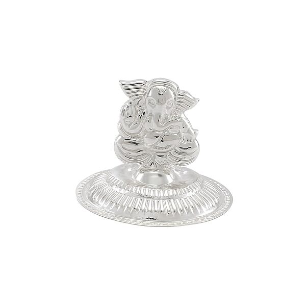 Silver Ganapathy Incense Holder / Idol Silver Ganapathy Incense Holder / Idol