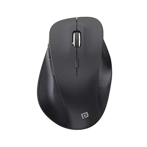 Portronics Toad 24: Wireless Mouse featuring 1611 DPI for precise tracking, USB connectivity for easy plug-and-play, ergonomic design for comfort, and a sleek finish for modern aesthetics.