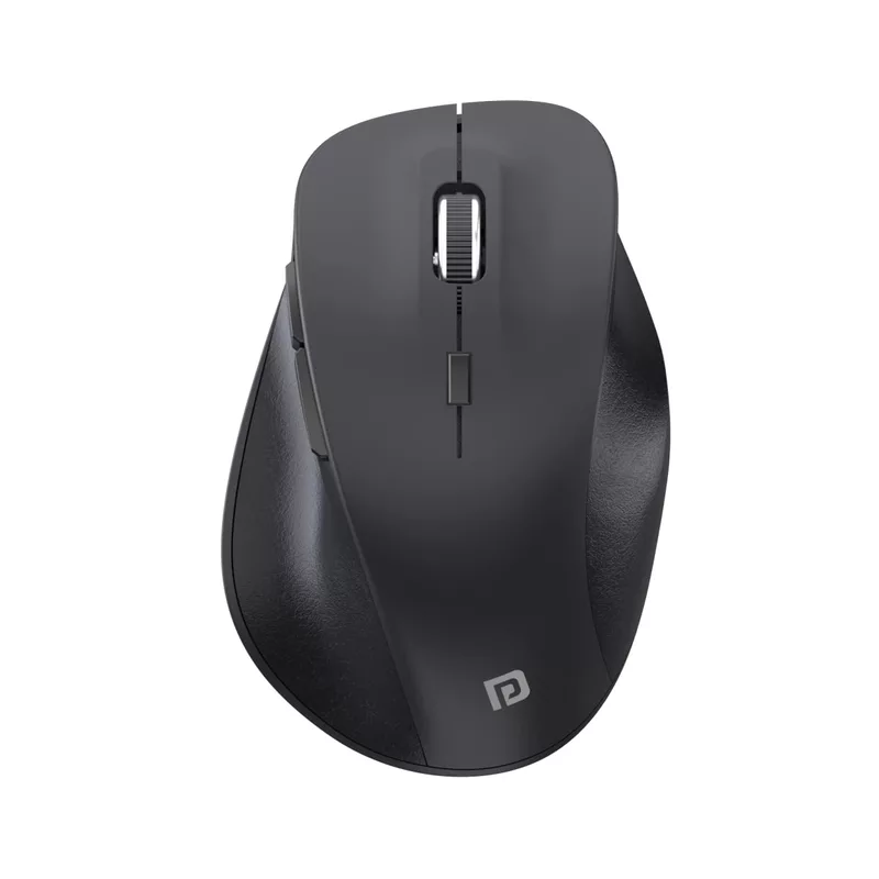 Portronics Toad 24: Wireless Mouse featuring 1611 DPI for precise tracking, USB connectivity for easy plug-and-play, ergonomic design for comfort, and a sleek finish for modern aesthetics.