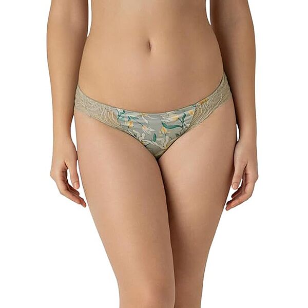 AMANTE Demure High Leg Bikini 05801