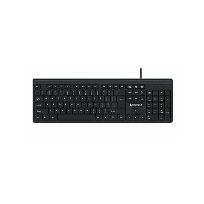 Coconut K11 Wired Keyboard (Durable, Comfortable, Blue Edition, 1 Year Warranty)