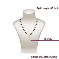Original Rudraksha Mala in Silver with Vel Pendant Certified