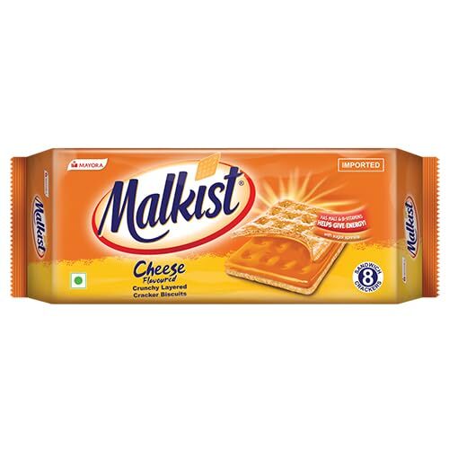 MALKIST CHEESE FLAVOURED BISCUITS 144GM