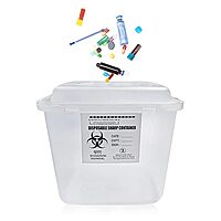 Sharps, Glassware & Lab Plastic Biohazard Disposal Service