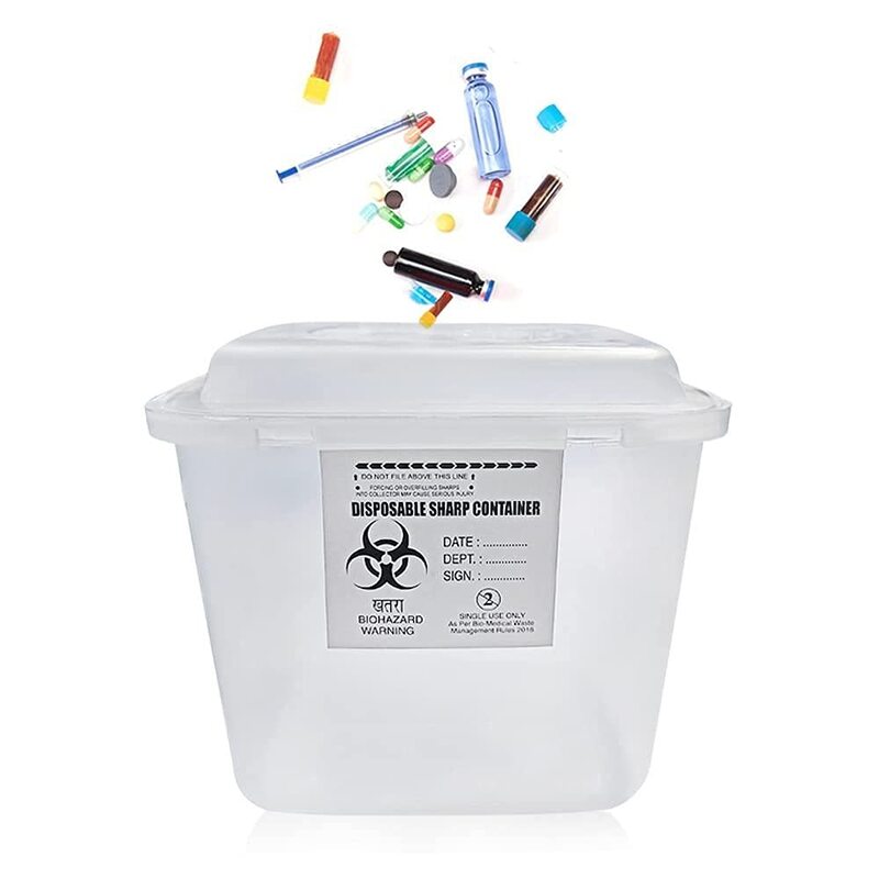 Sharps, Glassware & Lab Plastic Biohazard Disposal Service