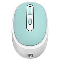 Portronics Toad 27 Wireless Mouse, Silent Buttons, 2.4 GHz with USB Nano Dongle for PC/Mac/Laptop, Auto Power saving Mode, Adjustable DPI Button