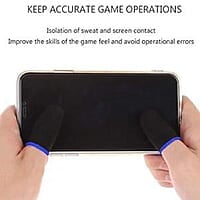 Wasp Feelers Mobile Gaming Finger Sleeve (Black)