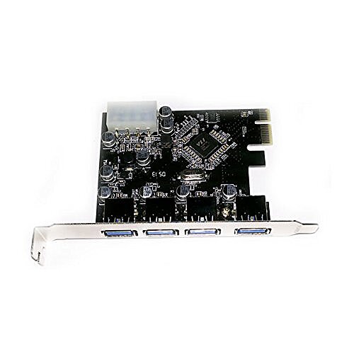 Live Tech PCI USB Card features 4 USB ports, enhancing your computer's connectivity. Ideal for adding multiple devices, it supports high-speed data transfer and is easy to install for instant use.