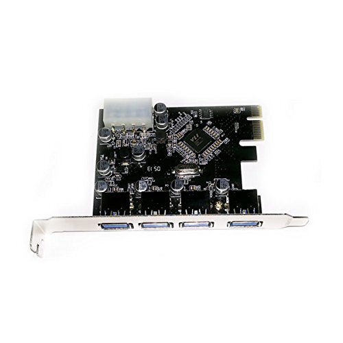Live Tech PCI USB Card features 4 USB ports, enhancing your computer's connectivity. Ideal for adding multiple devices, it supports high-speed data transfer and is easy to install for instant use.
