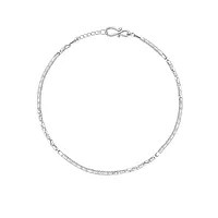 92.5 Sterling Silver Adjustable Anklet for Women & Girls | Chain Payal Daily Wear Jewelry