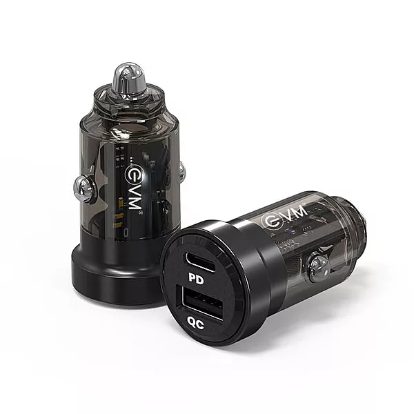 EVM CCR-03 51W Car Charger - T Brown