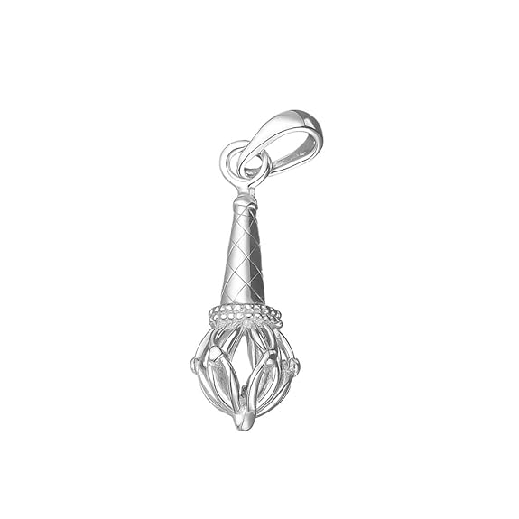Sterling Silver Hanuman Gadam