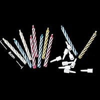 advancedestore Birthday Party Magic Relighting Candles (Includes 1 Packets of 10 Candles ) (Pack of 1)
