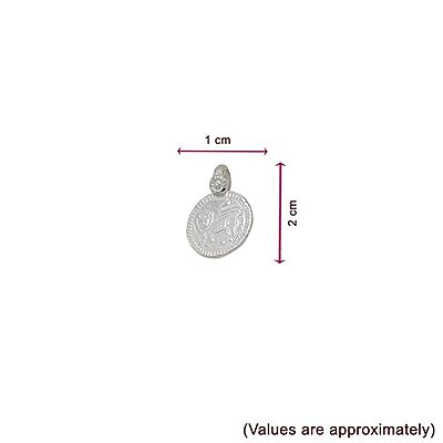 Silver Thambi thozhan Set (Hip Chain Pendants) for baby