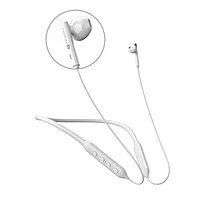 Portronics Harmonics Z5 – Bluetooth Headset, 33Hrs Playtime, Crisp Sound, Comfortable Fit, Sleek Design, Ideal for Music & Calls, Easy Controls, Lightweight, Perfect for Daily Use, White Color.