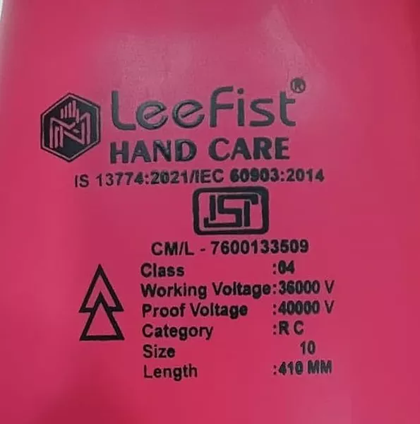 ELECTRICAL RUBBER GLOVES MN (CLASS-4)