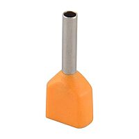 4 sq.mm Twin Insulated Ferrule (ORANGE) Pack of 10