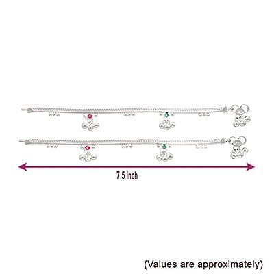 Sterling Silver Baby Anklet/Kolusu Sterling Silver Baby Anklet/Kolusu