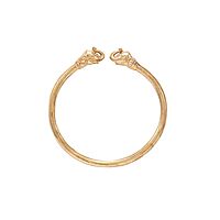 Gold Plated Adjustable Elephant Kada