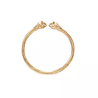 Gold Plated Adjustable Elephant Kada