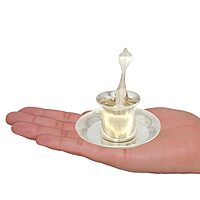 Sterling Silver Pancha Pathira with Plate Utharani Spoon with Thali panchapatra Panchamrutha Set