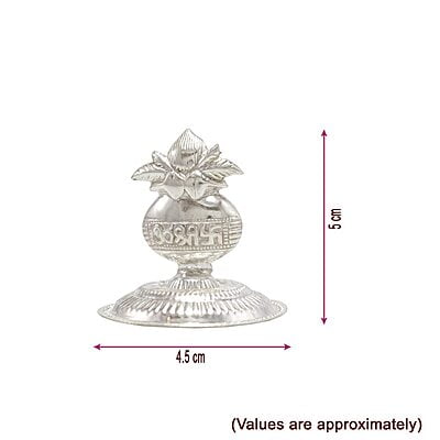 Silver Kalash Idol / Incense Holder